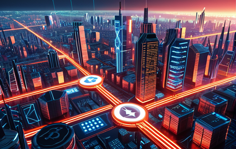 **Image Prompt:** Futuristic cityscape, digital world, glowing cryptocurrency symbols, smart contracts visualized as interconnected nodes, Polish flag subtly incorporated.